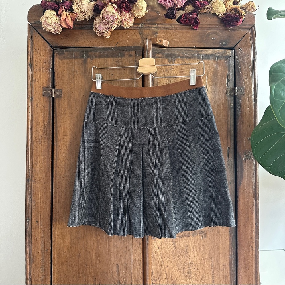Dolce & Gabbana plaid mini skirt